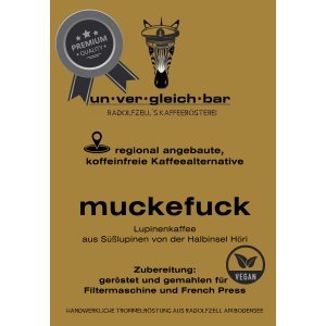 muckefuck Lupin coffee 500g ground for Filter &...