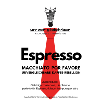 Espresso Macchiato Por Favore
