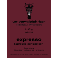 Expresso 250g ground for Stove-top coffee